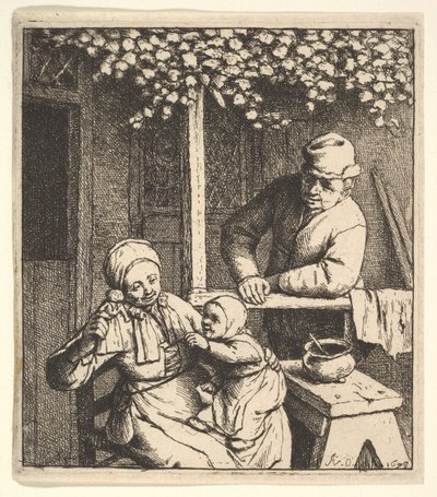 A baba, 1610-85. alkotó: Adriaen Jansz. van Ostade