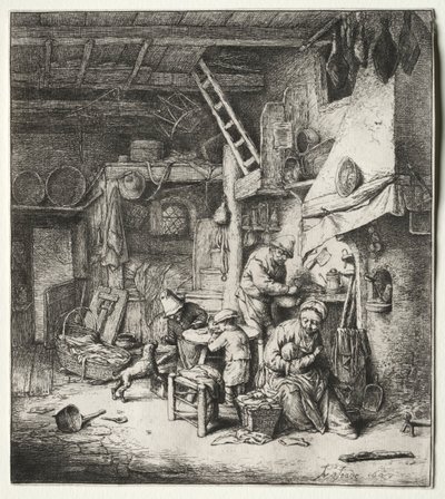 A család, 1647. alkotó: Adriaen Jansz. van Ostade