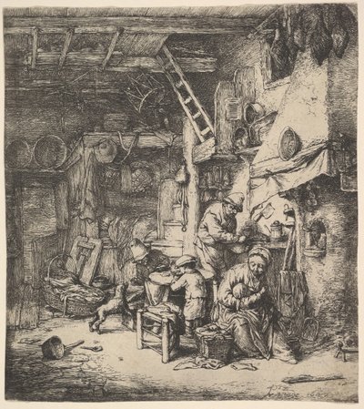 A család, 1647. alkotó: Adriaen Jansz. van Ostade