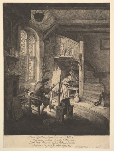 A festő, 1610-85. alkotó: Adriaen Jansz. van Ostade