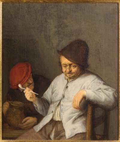 A dohányos és az ivó, 1650 körül alkotó: Adriaen Jansz. van Ostade