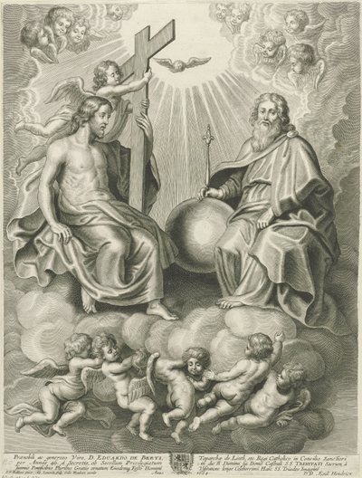 A Szentháromság diadala alkotó: Adriaen Lommelin