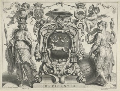 Antonius Triest címere Magabiztos (cím a tárgyon) alkotó: Adriaen Lommelin