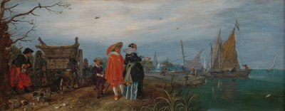 Ősz (beszélgetés), 1625 (olaj, panel, h 14,6 cm × sz 37,2 alkotó: Adriaen Pietersz van de Venne
