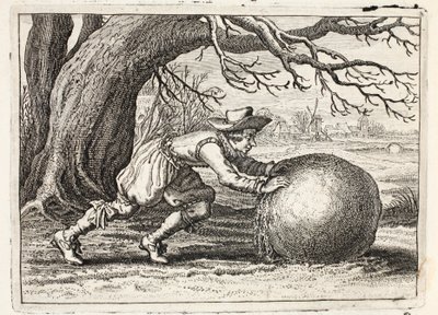 Becsület és erény, illusztráció Johannes de Brune (1589-1658), Jan Jacobs Schipper „Emblemata of Zinne-werk” című művéből, Amszterdam, 1661 alkotó: Adriaen Pietersz van de Venne