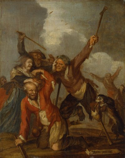 Szenvedés alkotó: Adriaen Pietersz van de Venne