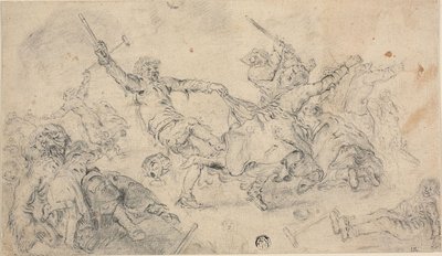 Parasztok verekedésben alkotó: Adriaen Pietersz. van de Venne