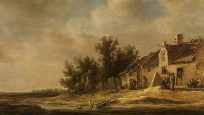 Táj (olaj a panelen) alkotó: Adriaen Thomasz Key