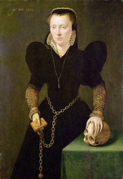 Beraini Katheryn (1535-91) 1568 (olaj, tábla) alkotó: Adriaen van Cronenburgh