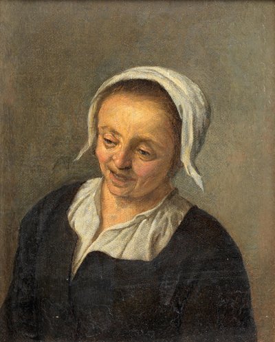 Egy parasztasszony alkotó: Adriaen van Ostade