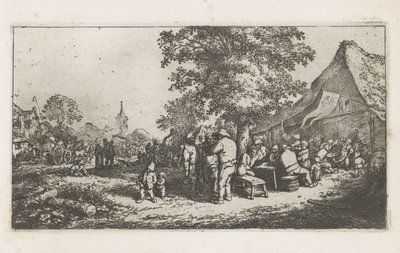 Gazdavásár alkotó: Adriaen van Ostade