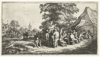 Gazdavásár alkotó: Adriaen van Ostade