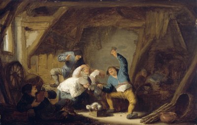 Ivó és éneklő bordélyok alkotó: Adriaen van Ostade