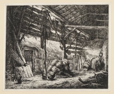 A pajta alkotó: Adriaen van Ostade