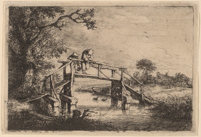 A Horgász alkotó: Adriaen van Ostade