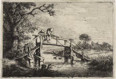 A Horgászok alkotó: Adriaen van Ostade