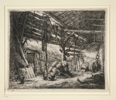 A Pajta alkotó: Adriaen van Ostade