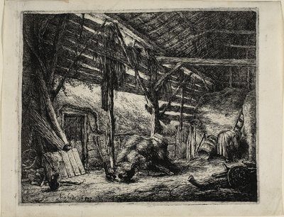 A pajta alkotó: Adriaen van Ostade