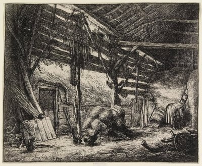 A pajta alkotó: Adriaen van Ostade