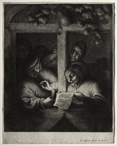 A Carol Singers alkotó: Adriaen van Ostade