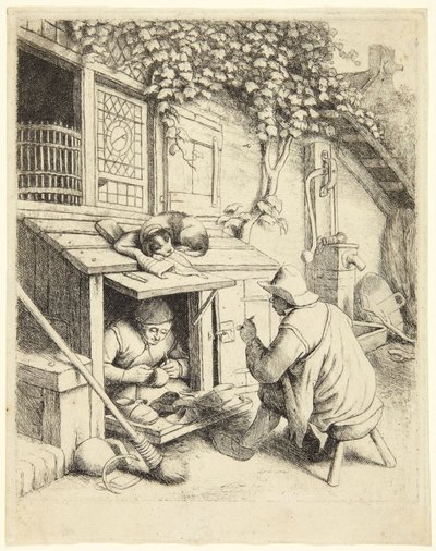 A cipész alkotó: Adriaen van Ostade