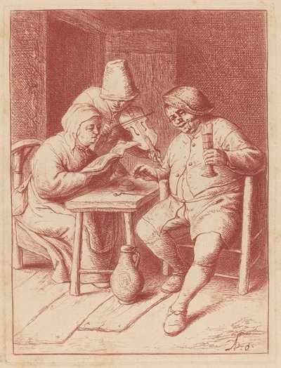 A koncert alkotó: Adriaen van Ostade