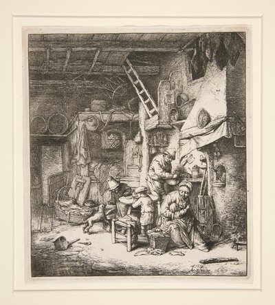 A család alkotó: Adriaen van Ostade