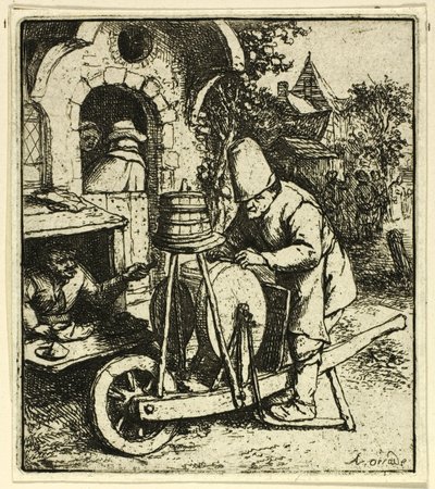 A Késdaráló alkotó: Adriaen van Ostade