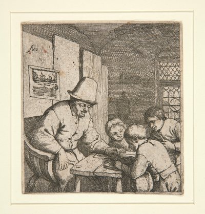 Az Iskolamester alkotó: Adriaen van Ostade
