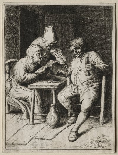 Az énekes alkotó: Adriaen van Ostade