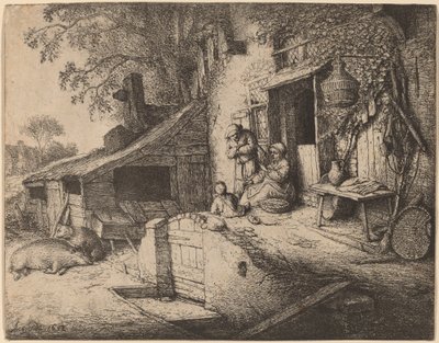 A Spinner alkotó: Adriaen van Ostade