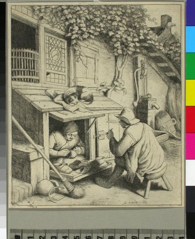 Ohne Titel alkotó: Adriaen van Ostade