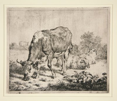 A marhapite és a három bárány alkotó: Adriaen van de Velde