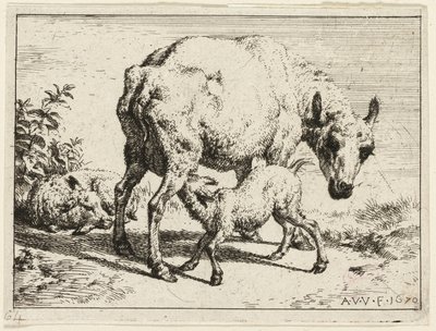 A bárány alkotó: Adriaen van de Velde