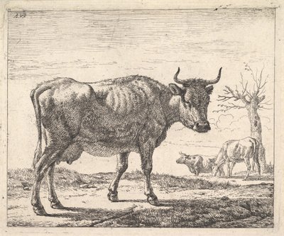 Három tehén. alkotó: Adriaen van de Velde