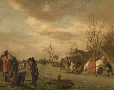 Téli örömök alkotó: Adriaen van de Velde