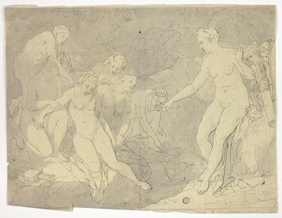 Diana és Callisto alkotó: Adriaen van der Werff