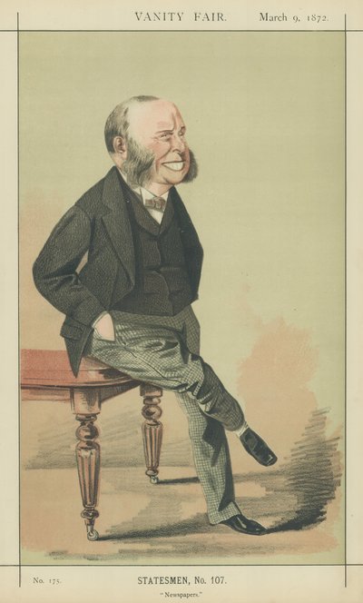 W H Smith (színes litográfia) alkotó: Adriano Cecioni