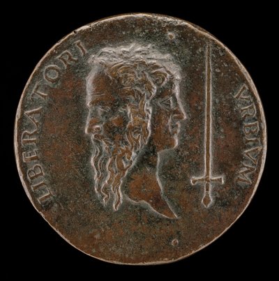 Janiform Head [hátra], 14951496. alkotó: Adriano Fiorentino