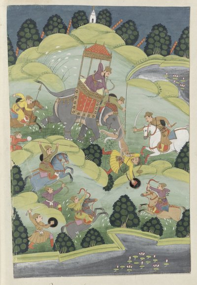 tigrisvadászat alkotó: Adrianus Canter Visscher