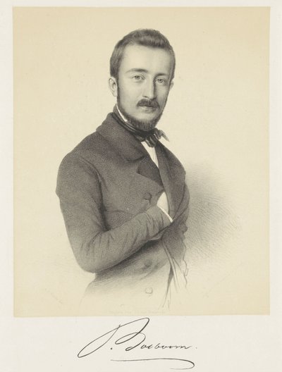Johannes Bosboom portréja alkotó: Adrianus Johannes Ehnle
