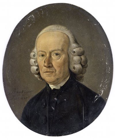Egy férfi portréja alkotó: Adrianus de Visser