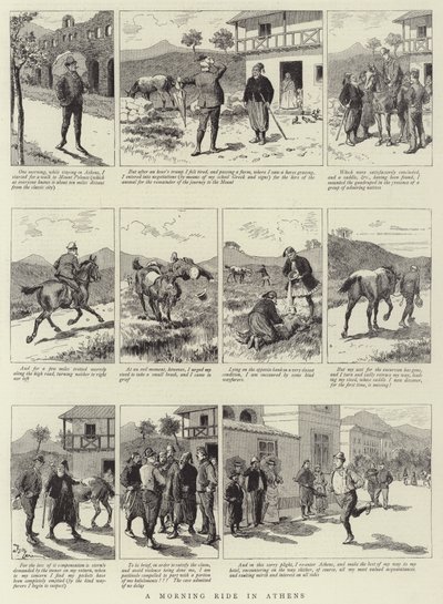 Reggeli utazás Athénban alkotó: Adrien Emmanuel Marie