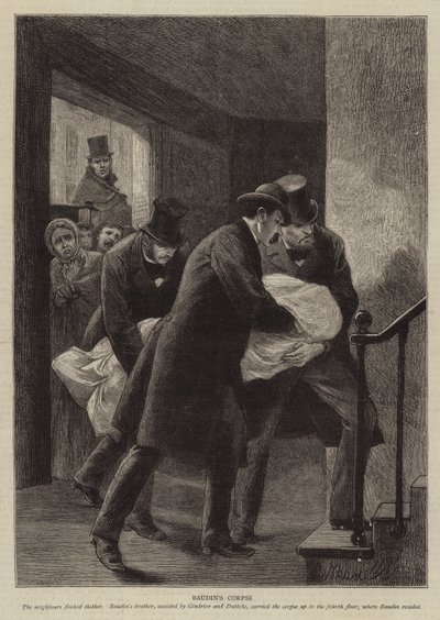 Illusztráció Victor Hugo: Egy bűntény története című művéhez. alkotó: Adrien Emmanuel Marie