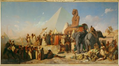 Cambyses és Psammetich alkotó: Jean Adrien Guignet