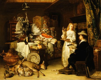 A Művész Stúdiója, 1879 alkotó: Adrien Joseph Verhoven-Ball