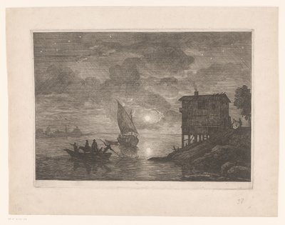 Komp éjjel le baco alkotó: Adrien Manglard (attributed to)
