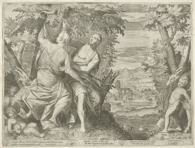 Angelica Medoroban alkotó: Egidius  Sadeler (II)