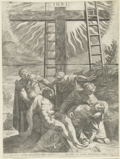 Keresztvétel alkotó: Egidius  Sadeler (II)
