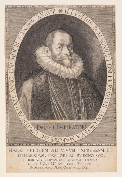 Hieronymus Makofsky, kamarás alkotó: Aegidius Sadeler II